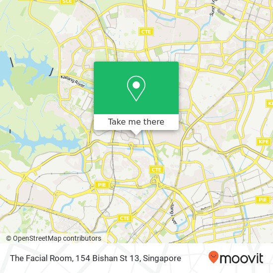 The Facial Room, 154 Bishan St 13 map