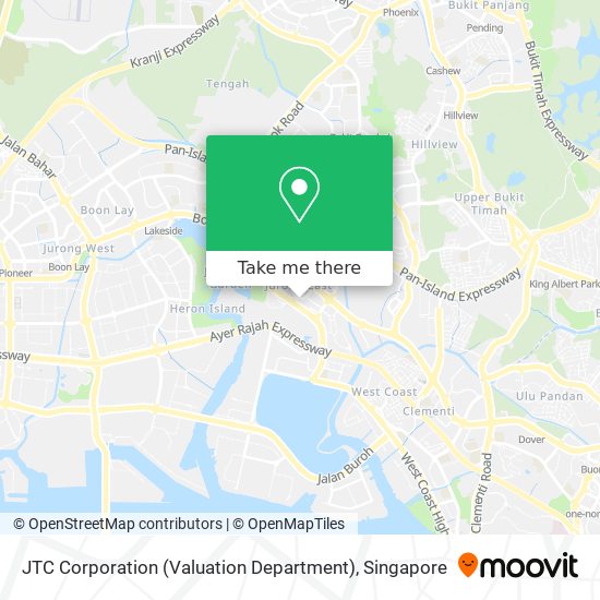 JTC Corporation (Valuation Department) map