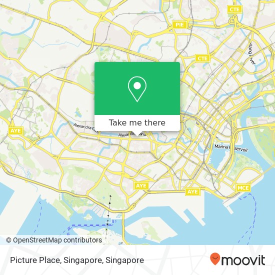 Picture Place, Singapore map