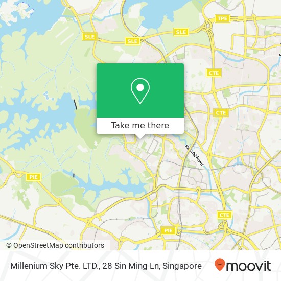 Millenium Sky Pte. LTD., 28 Sin Ming Ln地图