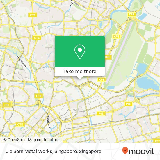 Jie Sern Metal Works, Singapore map