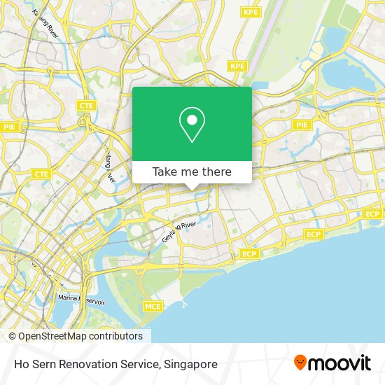 Ho Sern Renovation Service map