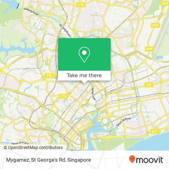 Mygamez, St George's Rd地图