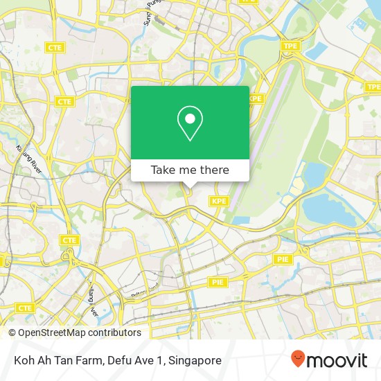 Koh Ah Tan Farm, Defu Ave 1地图