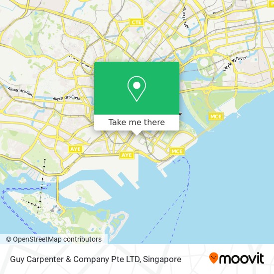 Guy Carpenter & Company Pte LTD map