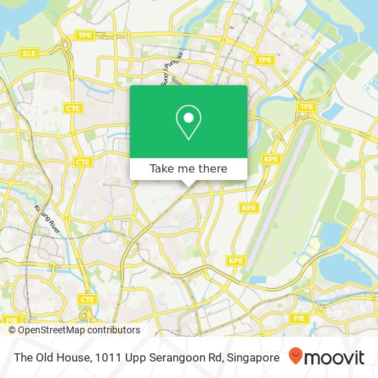 The Old House, 1011 Upp Serangoon Rd map