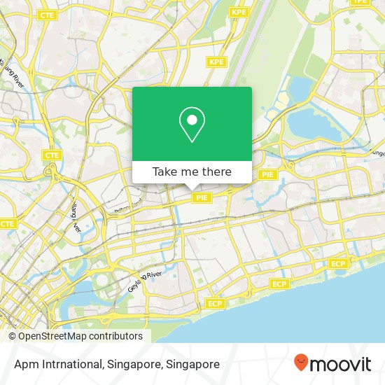 Apm Intrnational, Singapore map