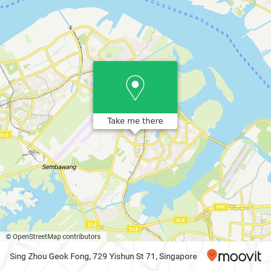 Sing Zhou Geok Fong, 729 Yishun St 71 map