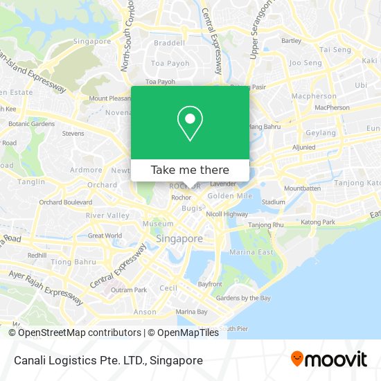 Canali Logistics Pte. LTD.地图