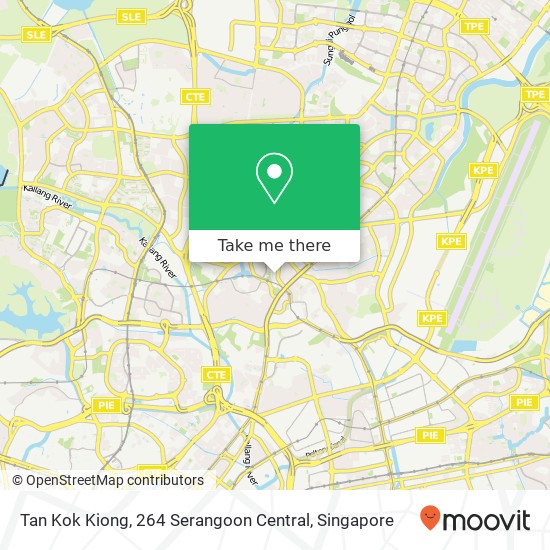 Tan Kok Kiong, 264 Serangoon Central地图