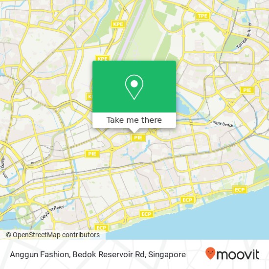 Anggun Fashion, Bedok Reservoir Rd map
