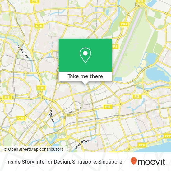 Inside Story Interior Design, Singapore map