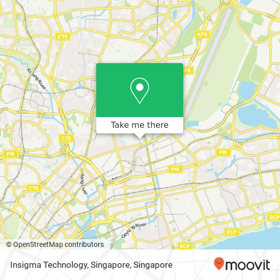 Insigma Technology, Singapore map