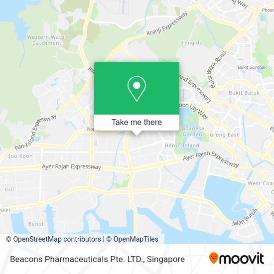 Beacons Pharmaceuticals Pte. LTD.地图