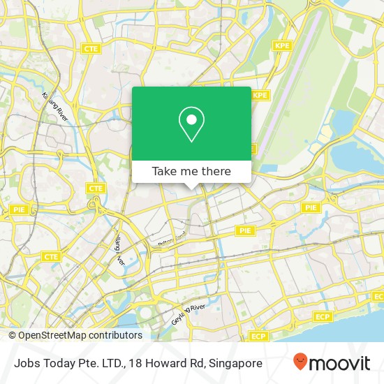 Jobs Today Pte. LTD., 18 Howard Rd map