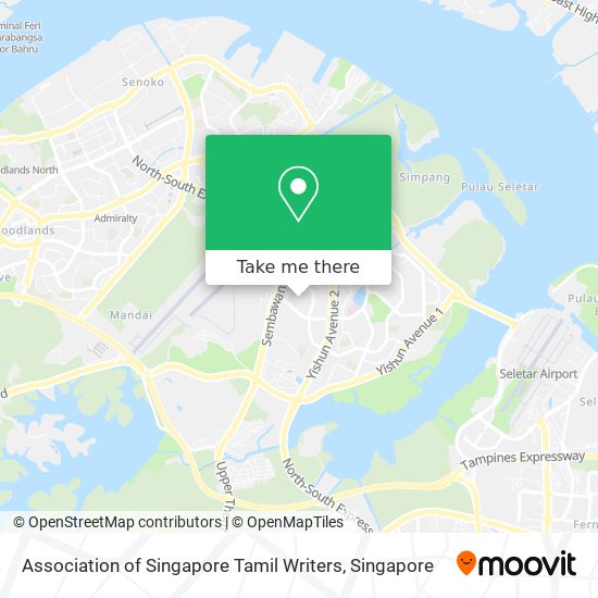 Association of Singapore Tamil Writers地图