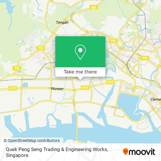 Quek Peng Seng Trading & Engineering Works map