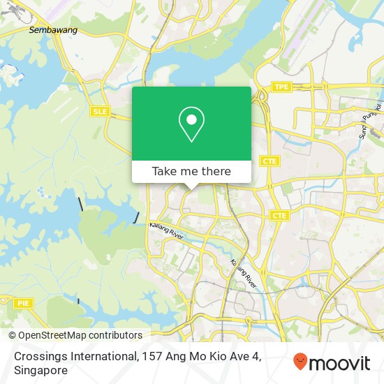 Crossings International, 157 Ang Mo Kio Ave 4地图