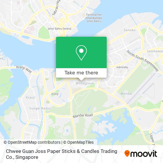 Chwee Guan Joss Paper Sticks & Candles Trading Co. map