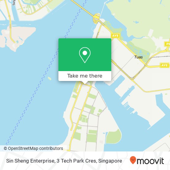 Sin Sheng Enterprise, 3 Tech Park Cres地图