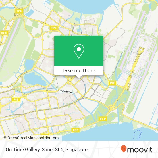 On Time Gallery, Simei St 6地图