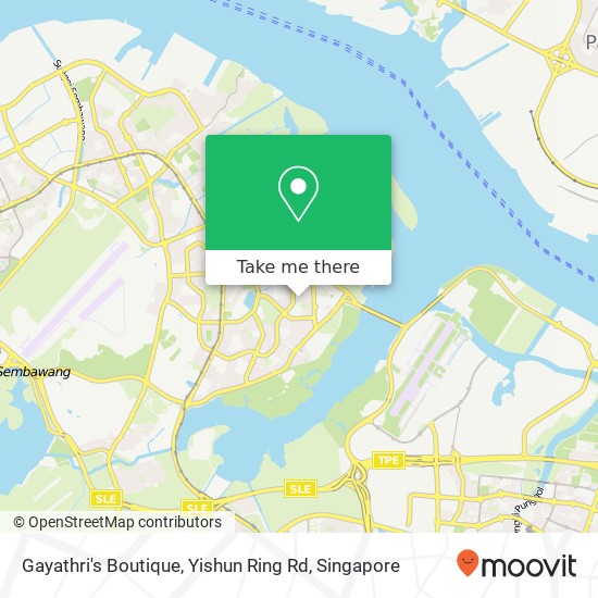 Gayathri's Boutique, Yishun Ring Rd map