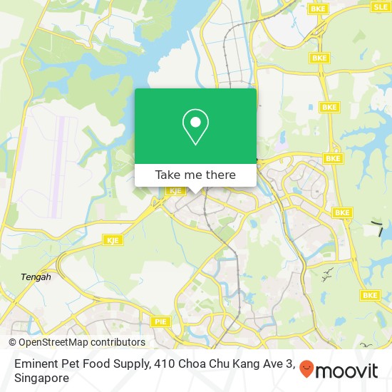 Eminent Pet Food Supply, 410 Choa Chu Kang Ave 3 map
