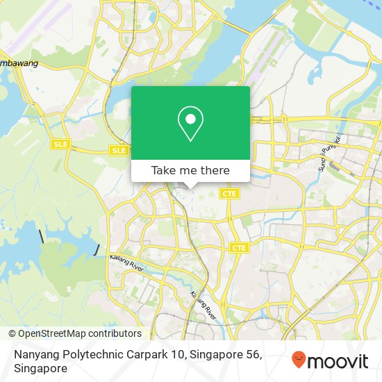 Nanyang Polytechnic Carpark 10, Singapore 56地图