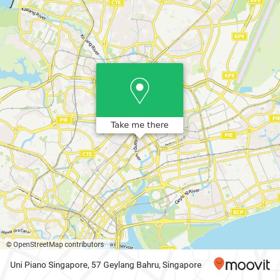 Uni Piano Singapore, 57 Geylang Bahru map