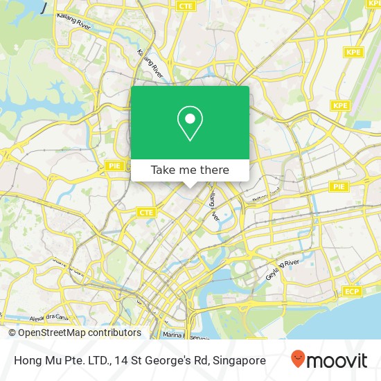 Hong Mu Pte. LTD., 14 St George's Rd map