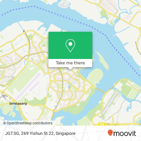 JGT.SG, 269 Yishun St 22地图