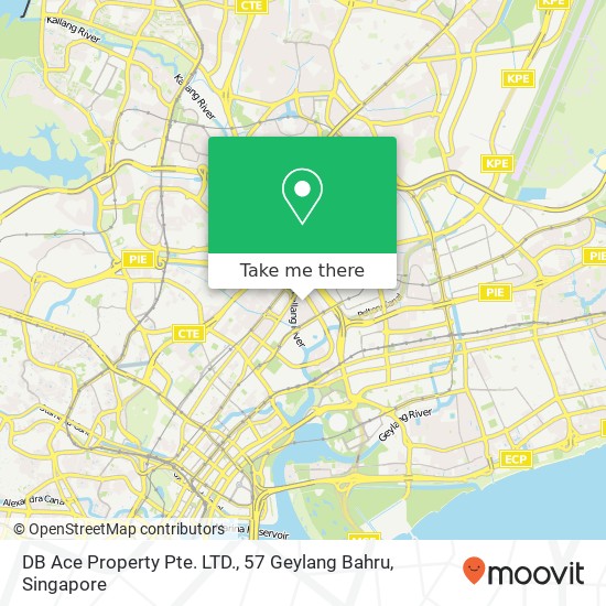 DB Ace Property Pte. LTD., 57 Geylang Bahru地图