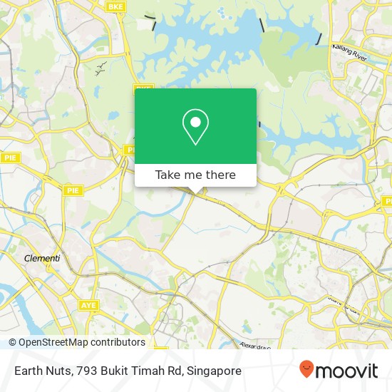 Earth Nuts, 793 Bukit Timah Rd map