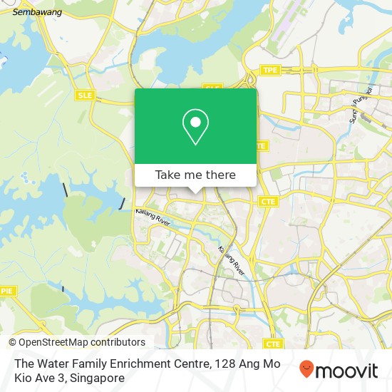 The Water Family Enrichment Centre, 128 Ang Mo Kio Ave 3 map