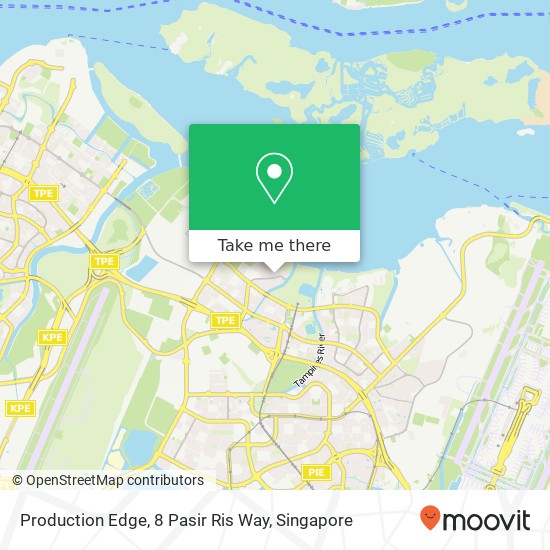 Production Edge, 8 Pasir Ris Way map