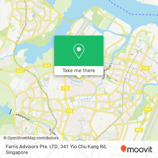Farris Advisors Pte. LTD., 341 Yio Chu Kang Rd地图