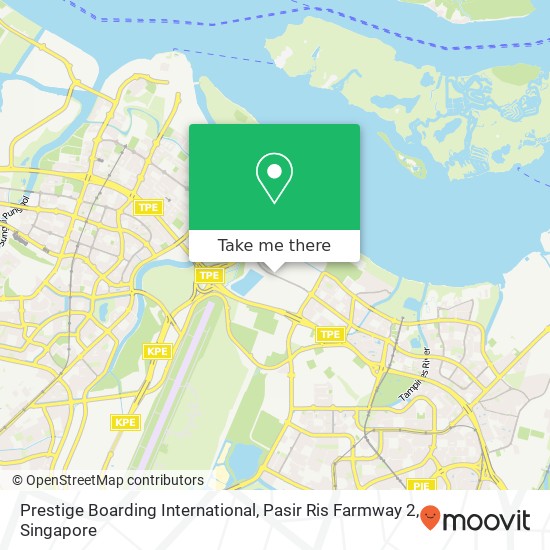 Prestige Boarding International, Pasir Ris Farmway 2地图