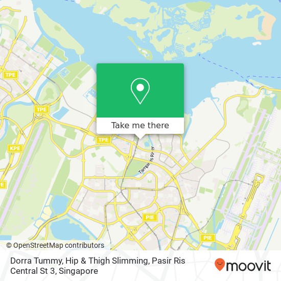 Dorra Tummy, Hip & Thigh Slimming, Pasir Ris Central St 3 map