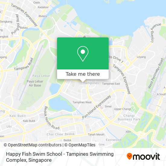 Happy Fish Swim School - Tampines Swimming Complex map