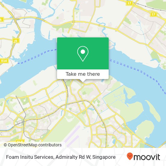 Foam Insitu Services, Admiralty Rd W地图