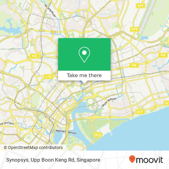 Synopsys, Upp Boon Keng Rd map