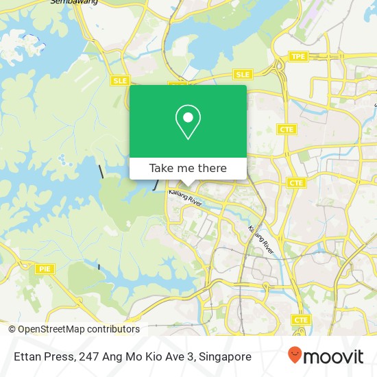 Ettan Press, 247 Ang Mo Kio Ave 3地图