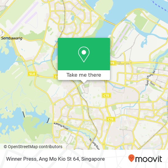 Winner Press, Ang Mo Kio St 64地图