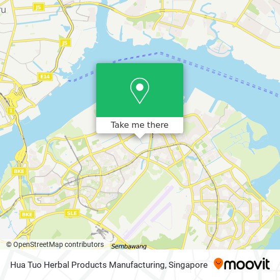 Hua Tuo Herbal Products Manufacturing map
