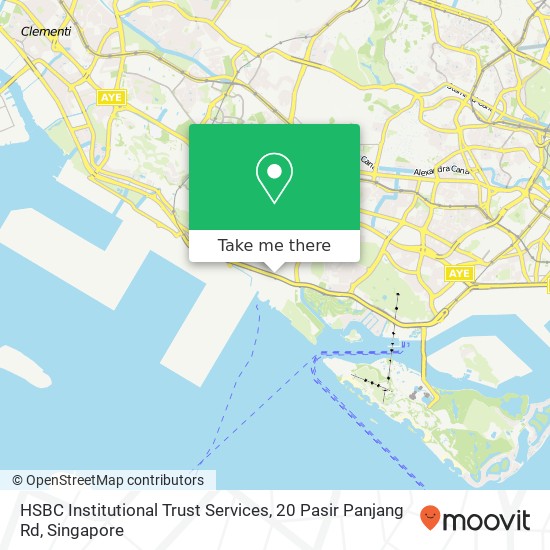 HSBC Institutional Trust Services, 20 Pasir Panjang Rd map