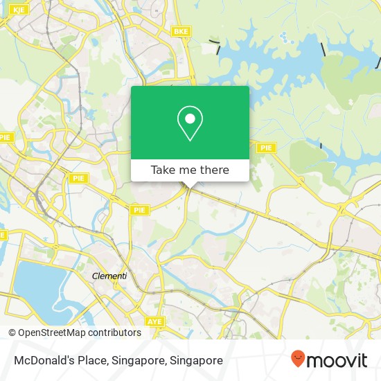 McDonald's Place, Singapore地图