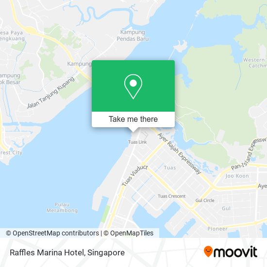 Raffles Marina Hotel地图