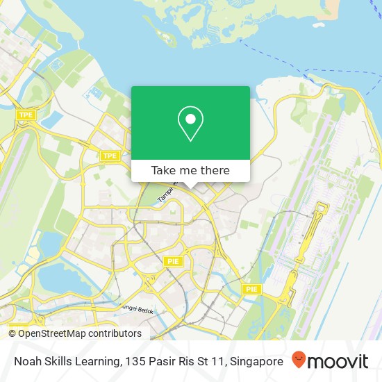 Noah Skills Learning, 135 Pasir Ris St 11 map