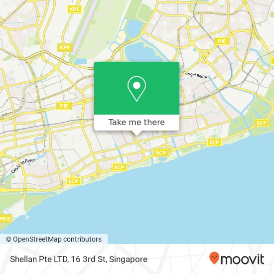 Shellan Pte LTD, 16 3rd St map