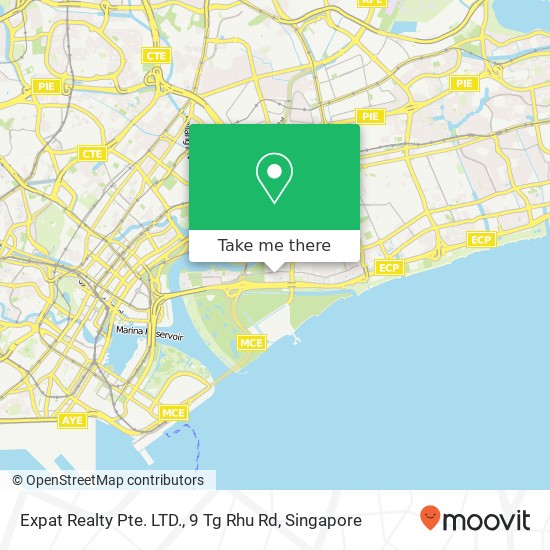 Expat Realty Pte. LTD., 9 Tg Rhu Rd地图